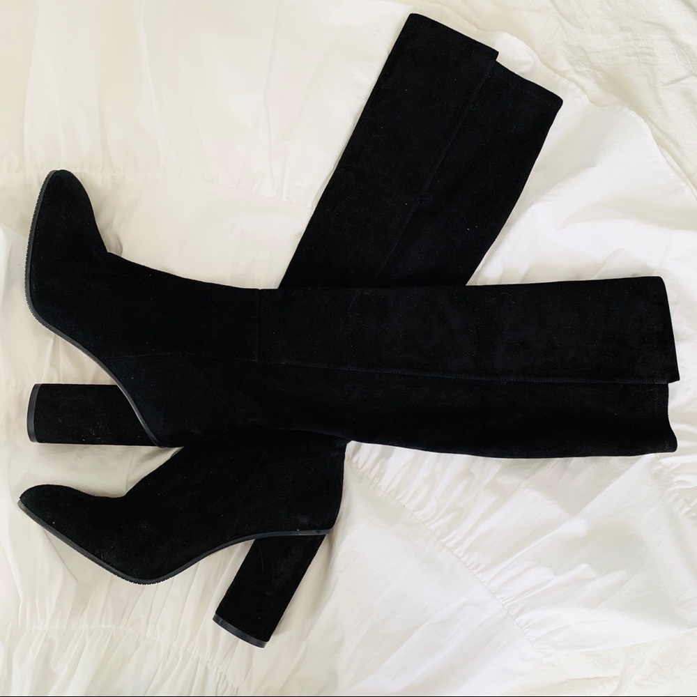 Stuart Weitzman Suede Knee High Boots